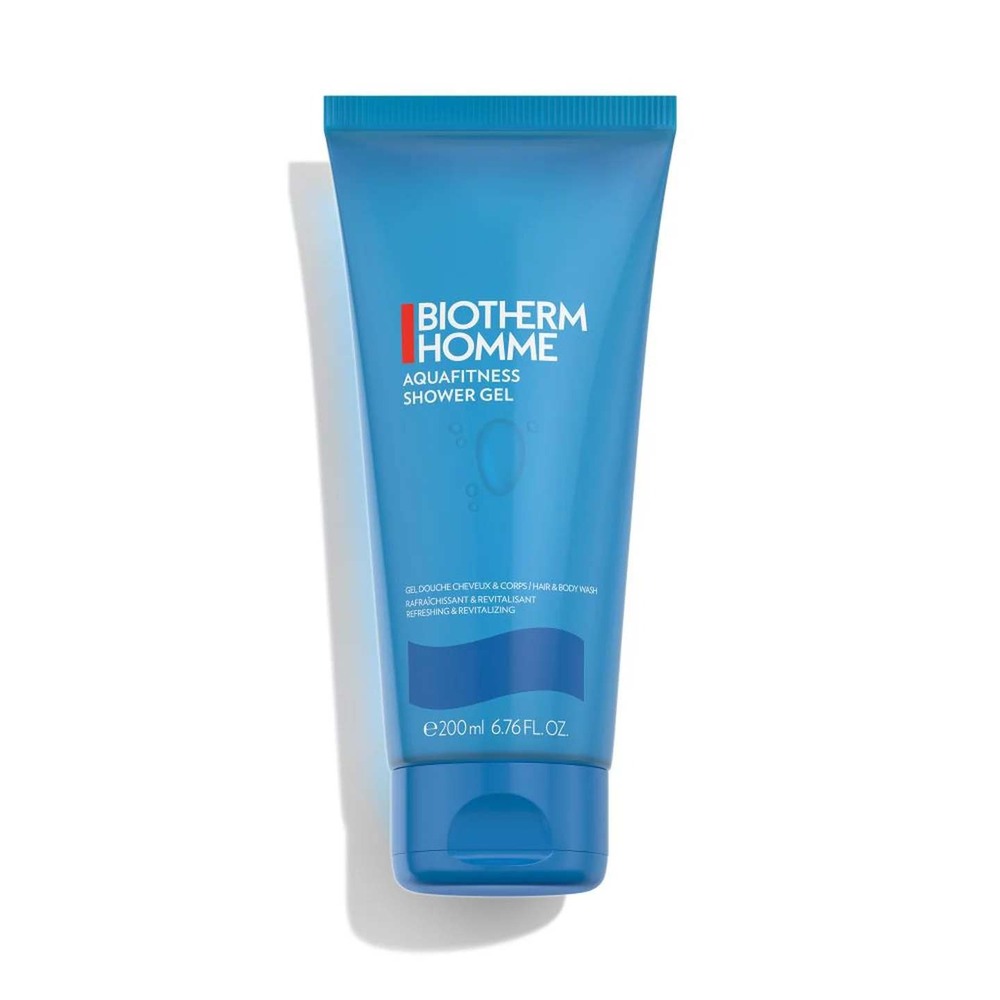 Biotherm Homme Aquafitness Shower Gel Hair & Body Wash 200ml 6.76 fl oz NEW